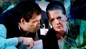 Rahul gandhi and Sonia gandhi