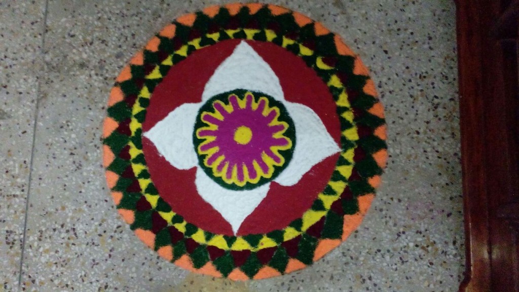 Rangoli Designs for Festival Season created by Poonam and Team