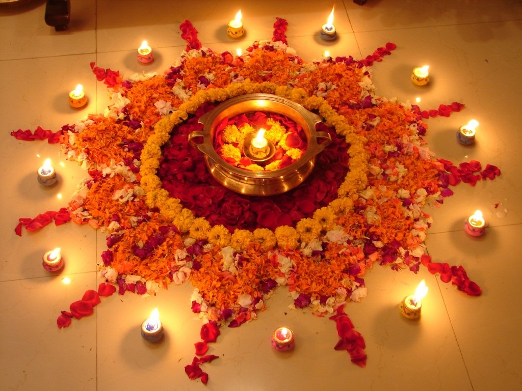 flower-rangoli