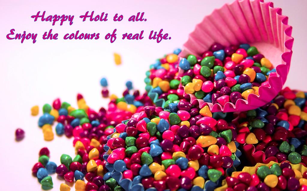 Happy Holi Wished Wallpaper Download