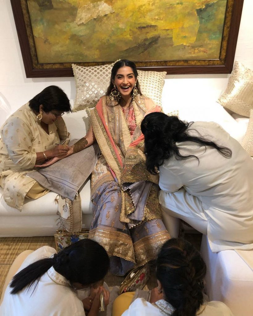 Sonam Kapoor Wedding Look