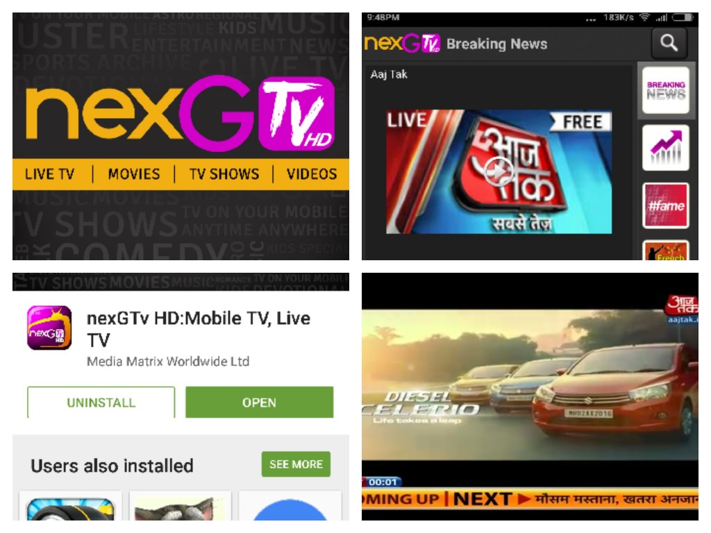 NextGtv Android App Reviews NextGtv Android App Check