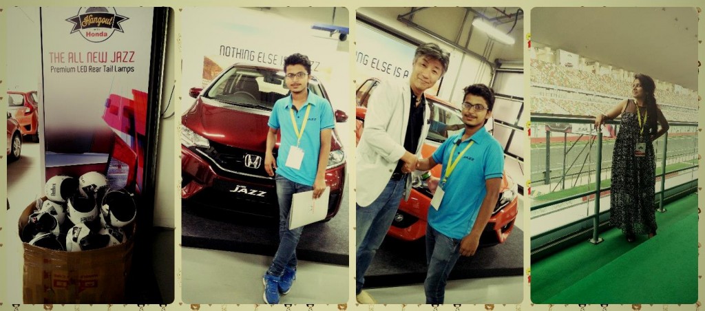 Shivam Letuspublish Team at Honda Jazz Launch Delhi