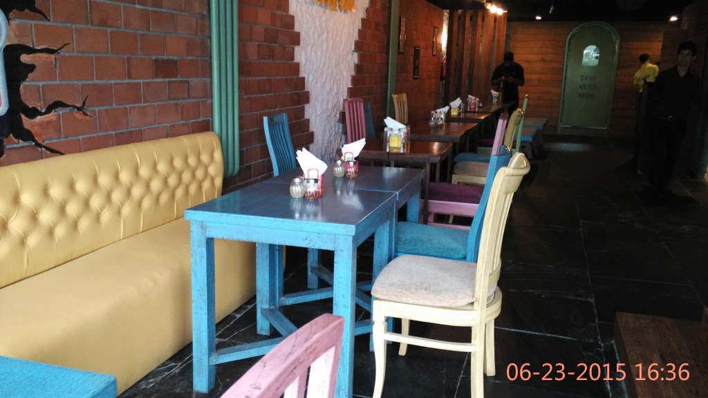 Colorful Interiors Cafe Tafri Gurgaon Theme Cafe Tafri Interiors