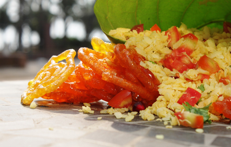 poha-jalebi-Streetfood India