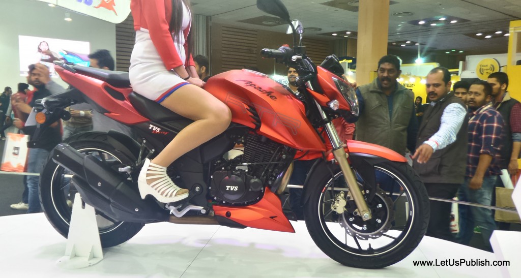 Apache New picture from auto expo