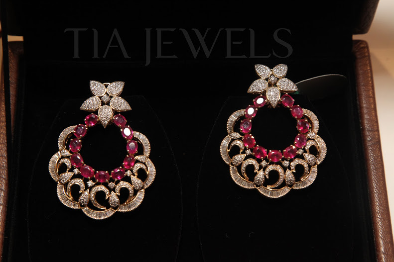 Diamond Chand Bali Style Earings Latest Trend