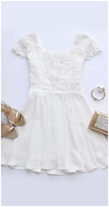 Latest Fashion trends - Little White Dress LWD