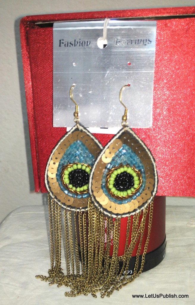 Peacock earings latest design