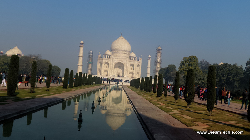 Taj Mahal Clicked with Zenfone Zoom - Photography