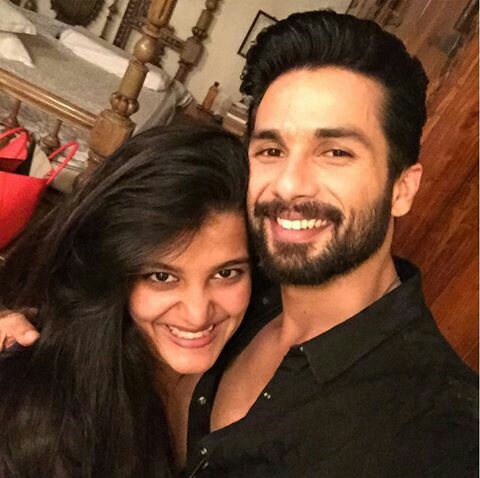 Shahid & Sanah Bollywood brother and sister