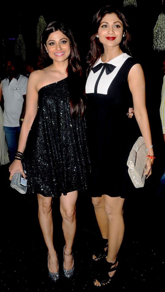 Shilpa Shetty Kundra and Shamita Shetty Sisters