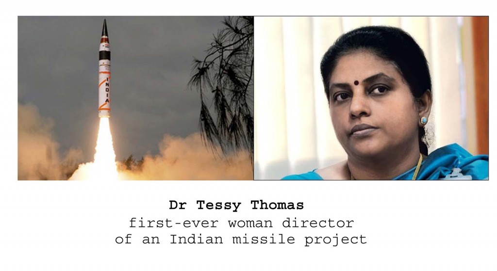 Inspiring Stories of the Women of India Tessy Thomas Agni Putri India Proud Woman