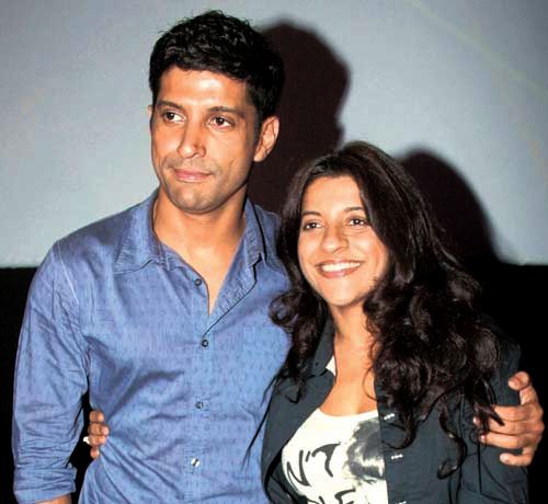 Zoya and Farhan Akhtar Pic