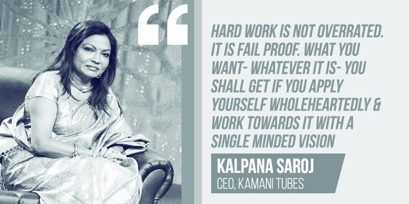 slumdog millionaire, Kalpana Saroj is the CEO of $112 million business