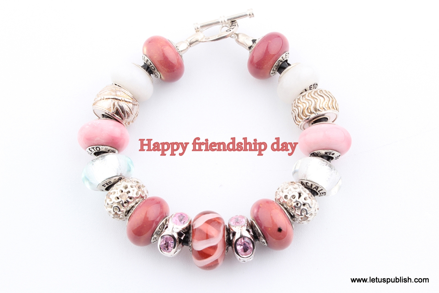 Happy friendship day bracelet wallpaper