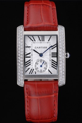Cartier’s women’s Red Step Watch