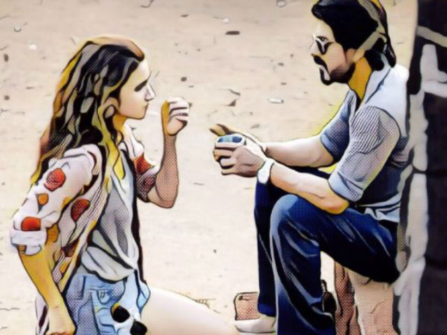 A Prisma Look at Shah Rukh Khan and Alia Bhatt's Dear Zindagi