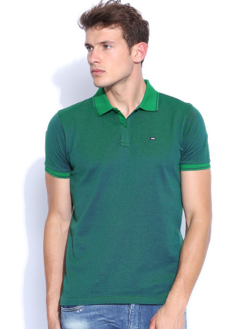 Arrow-Sport-Green--Blue-Polo-T-shirt_ -Fashion Essentials from Arrow