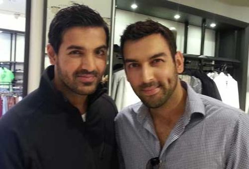 John Abraham and his look alike