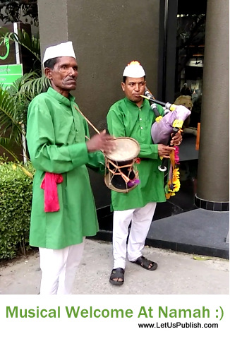 Musical Welcome At Namah