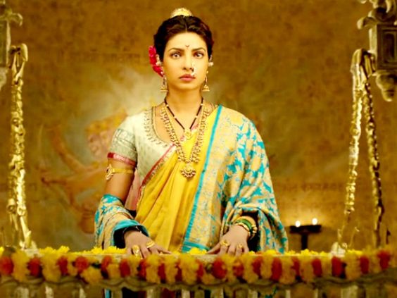 Priyanka Chopra as Kasi Bai in Bajirao Mastani