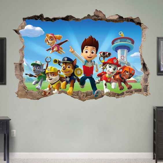 3d wall art for kids room