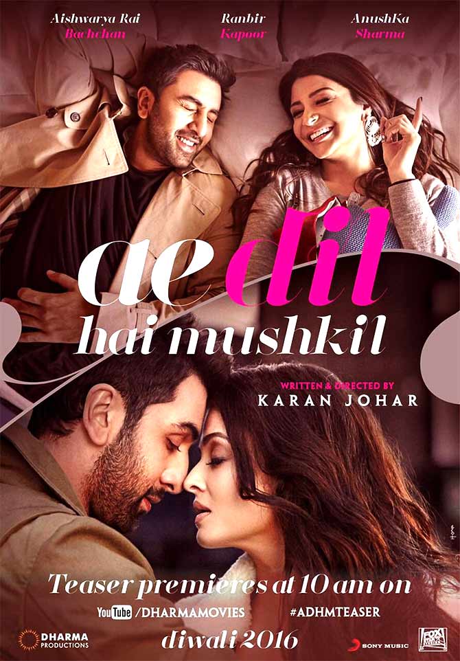 Ae Dil Hai Mushkil Has Sparkling Romance between Ranbir and Aishwarya