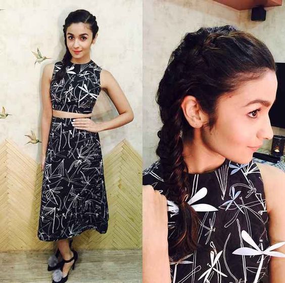 Alia Bhatt braid fashion