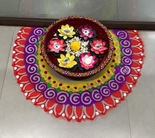 Rangoli ideas for raksha bandhan