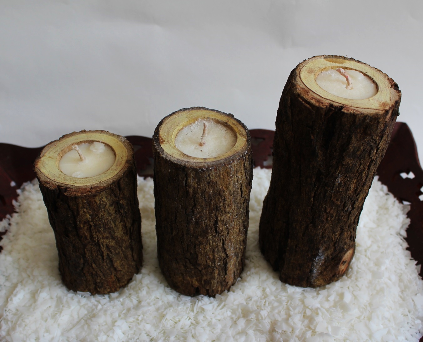 Tree bark pillarr - BHRTI HOME DÉCOR BY AKSHYA AGARWAL