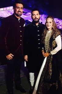 yuvraj singh and hazel keech wedding photos