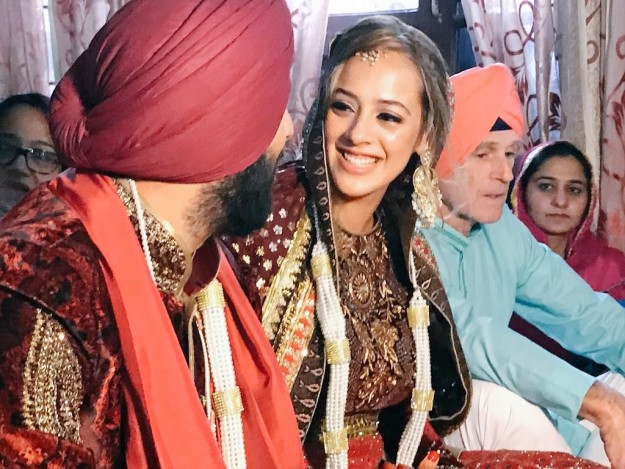 yuvraj singh and hazel keech wedding photos