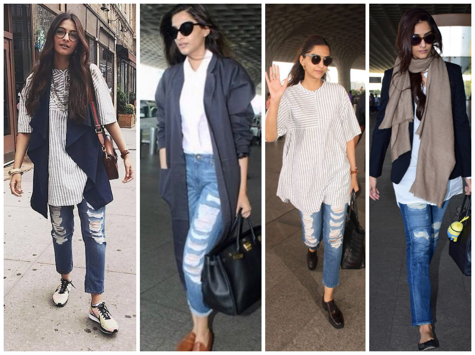 Bollywood Actresses in Ripped Jeans