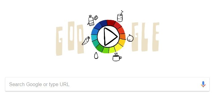 The Google Doodle for S.P.L. Sørensen is the cutest thing online today