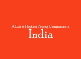 Highest Paying Companies in India