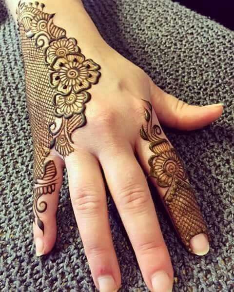 Latest Back Hand Mehndi Design Ideas - Let Us Publish