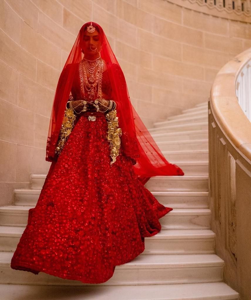 Priyanka Chopra as bride in Wedding lehenga